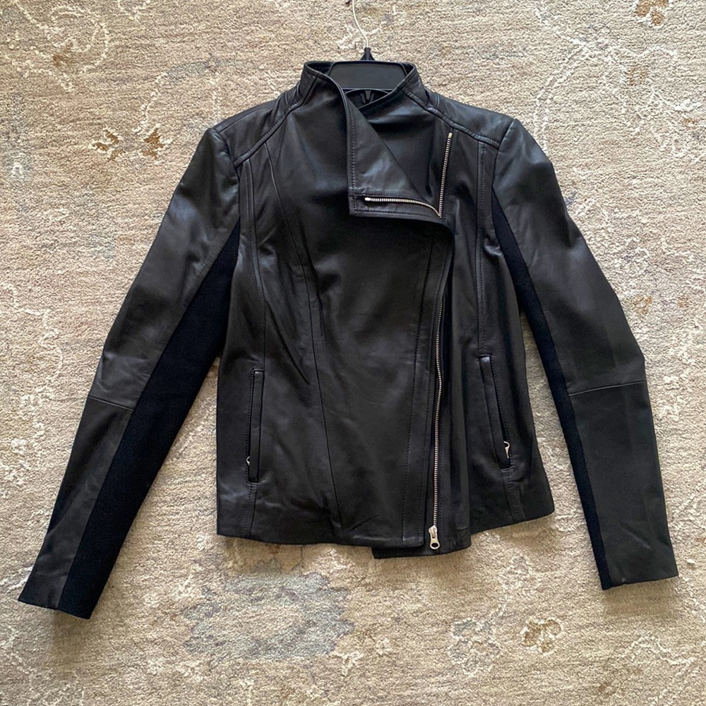 Trouve leather jacket from Nordstrom never worn size small
